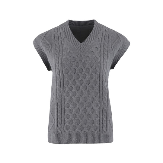 Damen Strickpullover in hochwertiger Kabelstruktur R&B