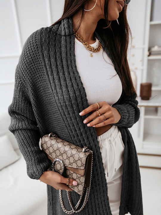Damen Langarm Strickcardigan R&B