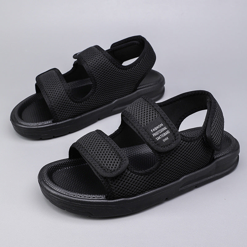 Damen sportliche und atmungsaktive Freizeitsandalen mit verstellbaren Riemen R&B