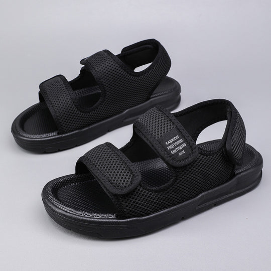 Damen sportliche und atmungsaktive Freizeitsandalen mit verstellbaren Riemen R&B