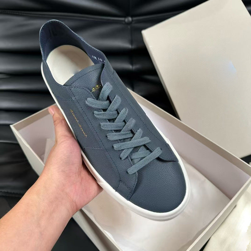Damen Freizeit Sneakers mit atmungsaktiver Lederstruktur und rutschfester Sohle R&B