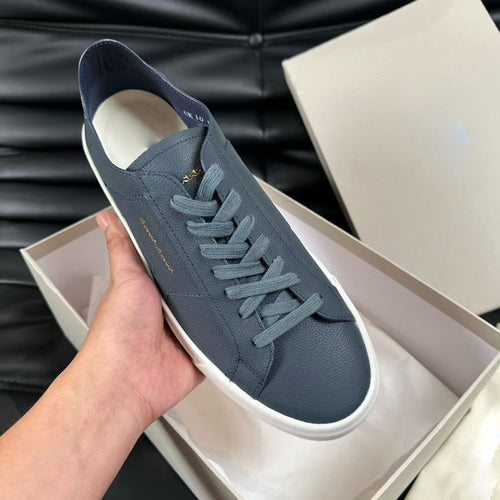 Damen Freizeit Sneakers mit atmungsaktiver Lederstruktur und rutschfester Sohle R&B