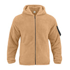 Herren Fleecekapuzenpullover mit ergonomischem Schnitt und praktischen Reißverschlusstaschen R&B