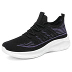 Damen Sportliche Knit-Sneaker mit elastischem Design R&B
