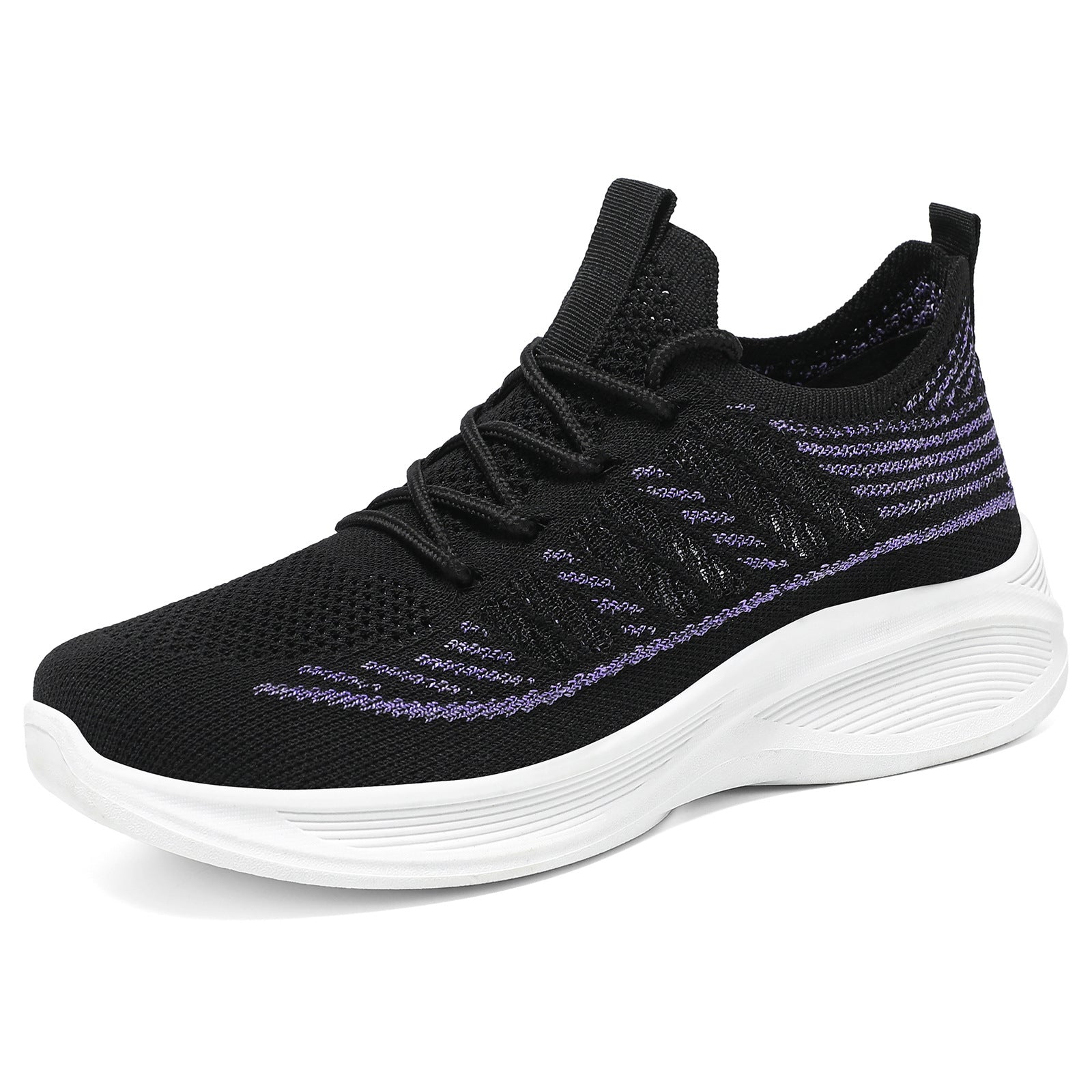 Damen Sportliche Knit-Sneaker mit elastischem Design R&B