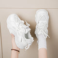 Damen Sportliche Sneaker mit atmungsaktiver Mesh-Oberfläche und dämpfender Laufsohle R&B
