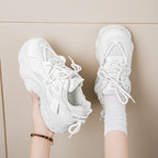 Damen Sportliche Sneaker mit atmungsaktiver Mesh-Oberfläche und dämpfender Laufsohle R&B