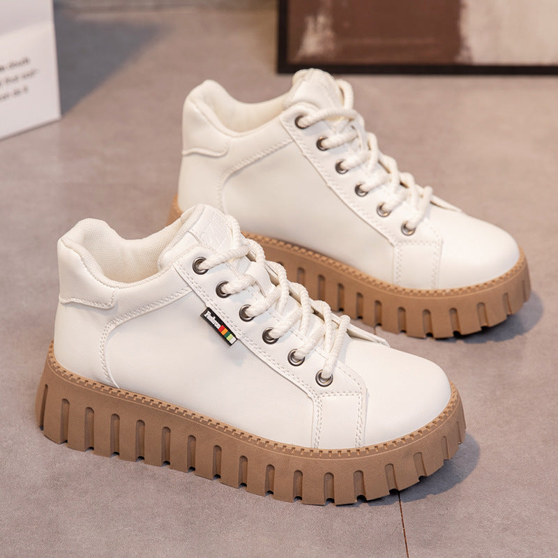 Damen modische High-Top Sneakers mit rutschfester Sohle R&B