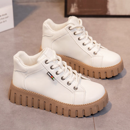 Damen modische High-Top Sneakers mit rutschfester Sohle R&B