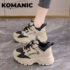 Damen Sportliche Chunky Sneakers mit gepolsterter Sohle und modischem Design