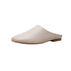 Damen Elegante und komfortable Leder-Mules