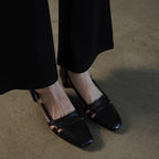 Damen Slingback-Pumps mit modischem Riemendesign und komfortablem Absatz