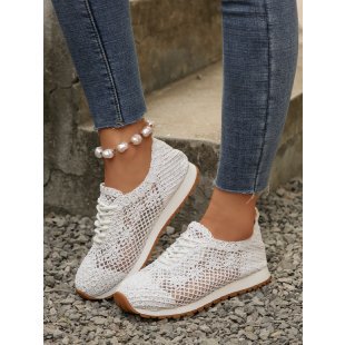 Damen atmungsaktive und flexible Netz-Sneaker R&B