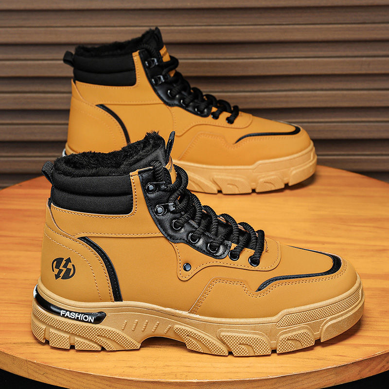 Damen Hohe Winterboots mit kuscheligem Innenfutter und rutschfester Sohle