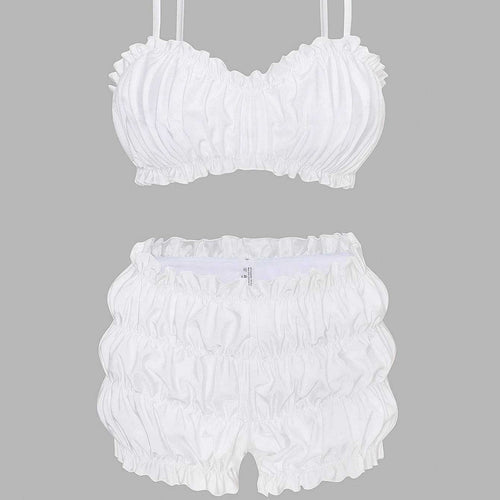 Damen Rüschenshorts R&B