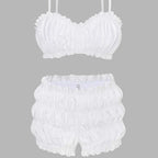 Damen Rüschenshorts R&B