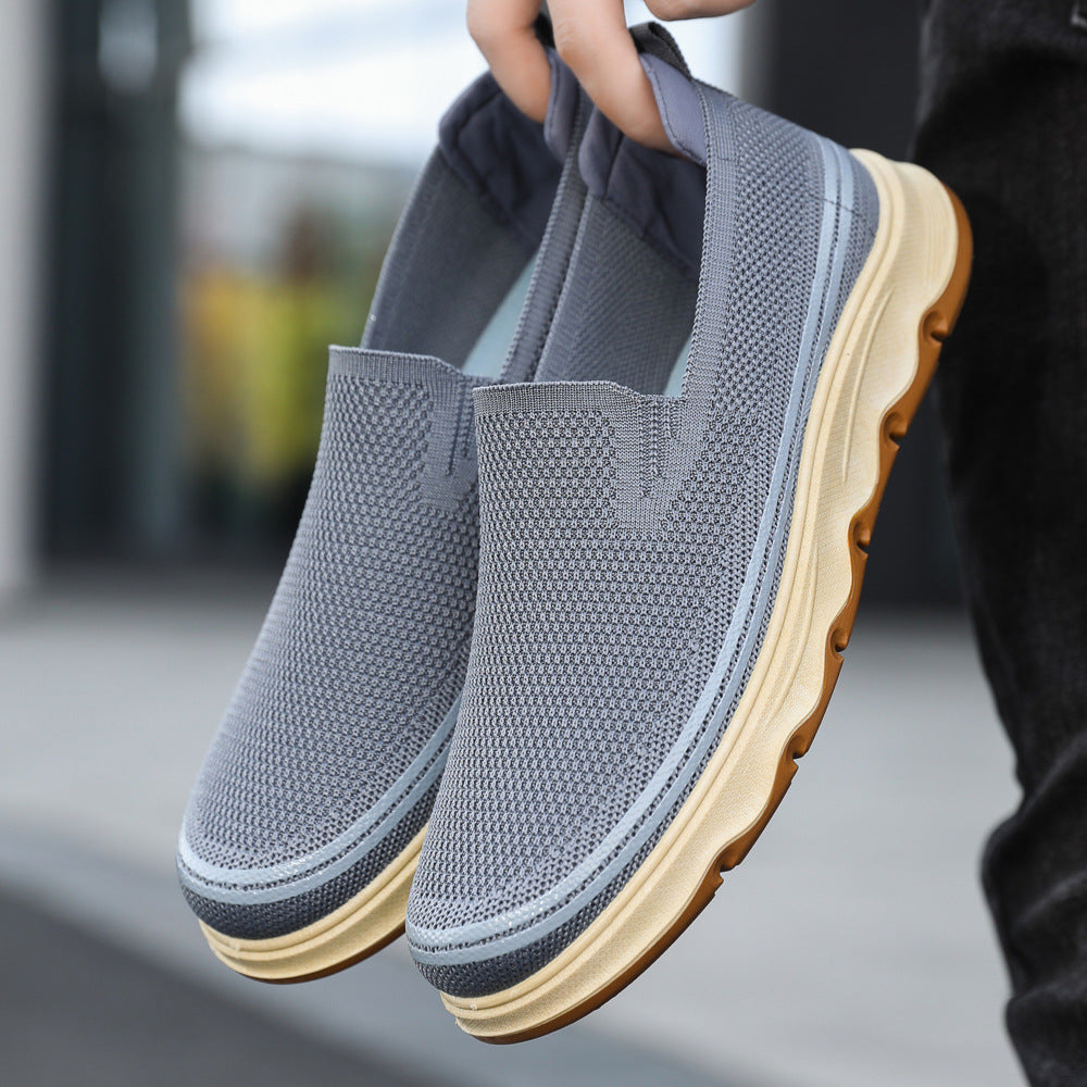 Damen Atmungsaktive Slip-On Lauf-Schuhe R&B
