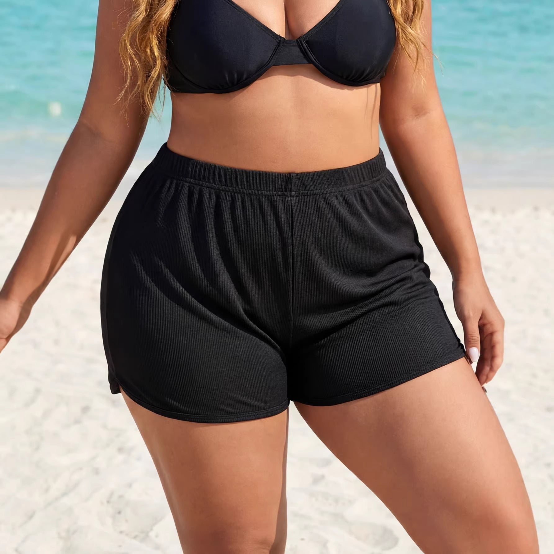 Damen sportliche Shorts R&B