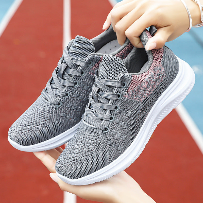 Damen Sportliche und atmungsaktive Laufschuhe mit flexibler Sohle