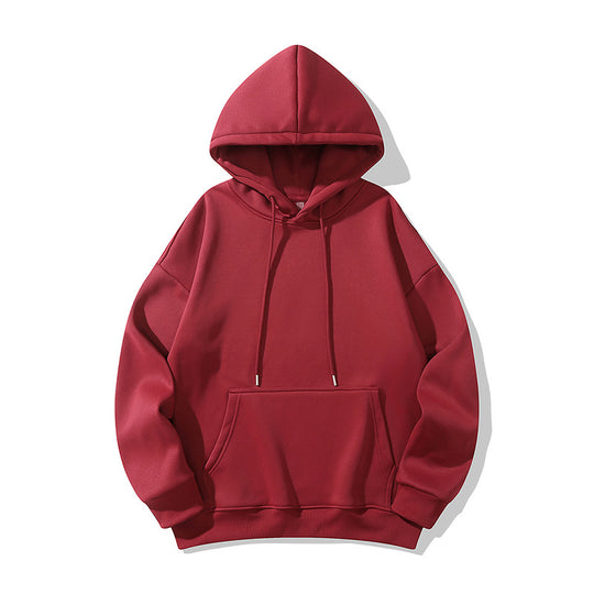 Damen Kapuzenpullover mit lockerer Passform und praktischer Kängurutasche R&B