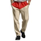 Herren Sportliche Jogginghose mit Kontrastdetails und verstellbarem Kordelzug R&B
