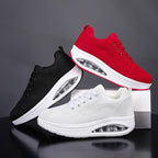 Damen Sportliche Sneakers mit dämpfendem Luftpolstersystem und atmungsaktiver Konstruktion