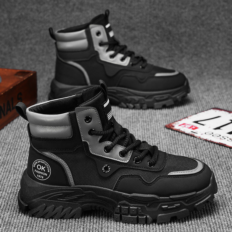 Damen Sportliche Winterstiefel mit rutschfester Sohle und isolierendem Innenfutter
