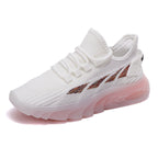 Damen Sportliche Freizeit Sneakers mit atmungsaktiver Mesh-Oberfläche und dämpfender Sohle R&B