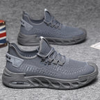 Damen Sportliche Comfort-Sneaker mit atmungsaktiver Mesh-Konstruktion und rutschfester Sohle R&B