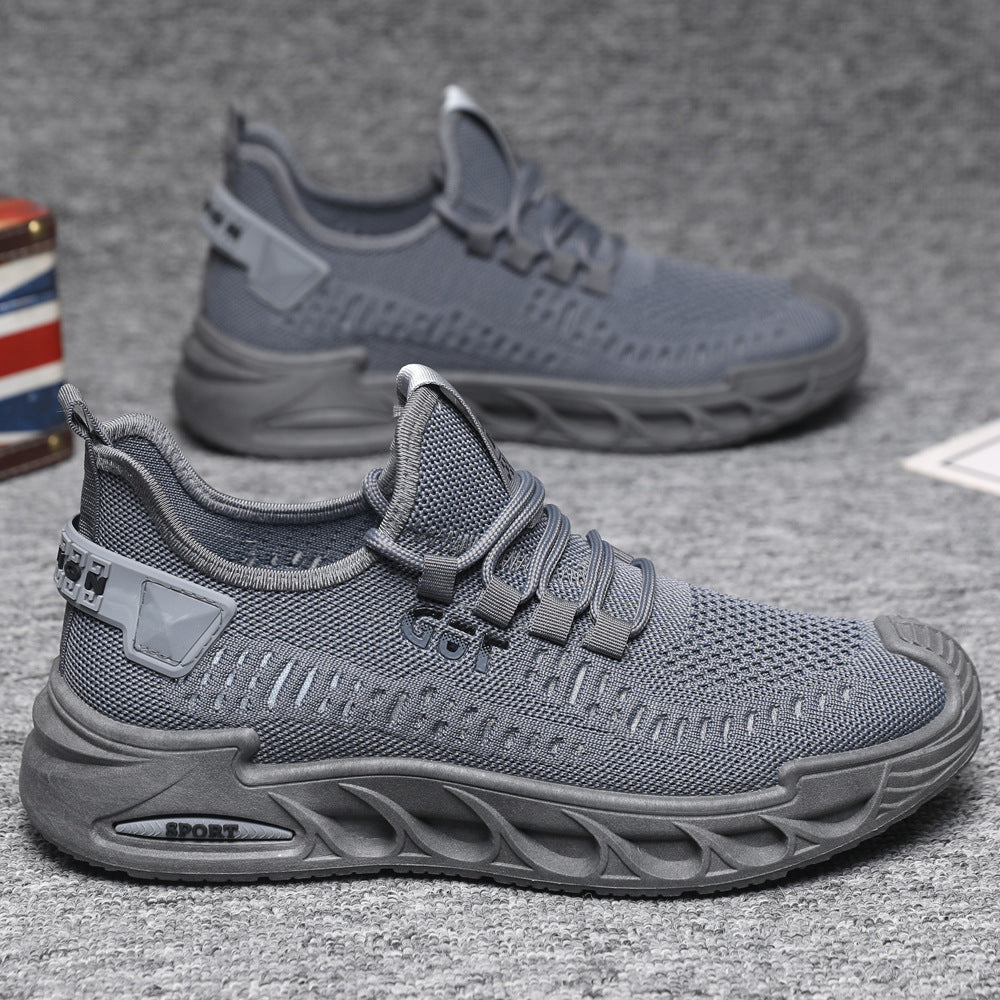 Damen Sportliche Comfort-Sneaker mit atmungsaktiver Mesh-Konstruktion und rutschfester Sohle R&B