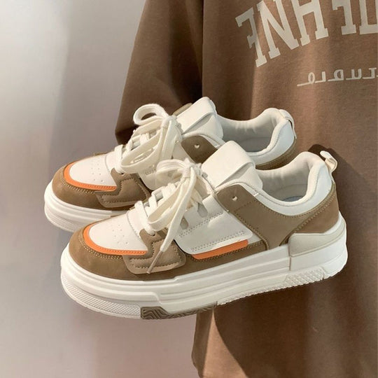 Damen sportive Sneaker mit innovativer Schnürtechnologie und modischem Design R&B