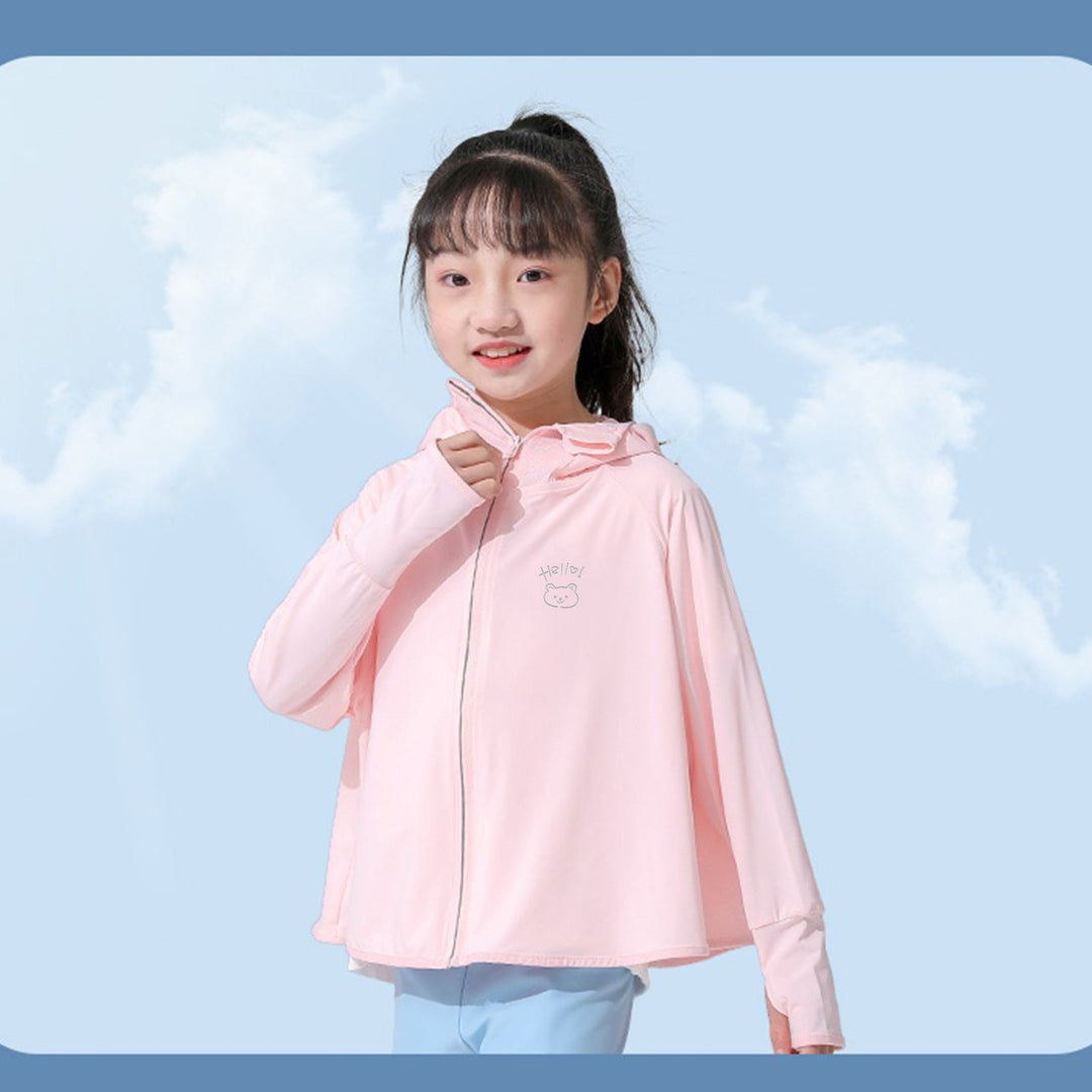 Damen Atmungsaktive Sportjacke mit UV-Schutz und Kapuze R&B