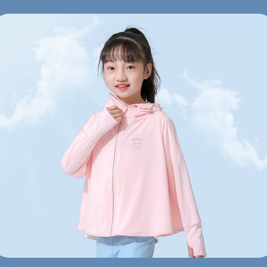 Damen Atmungsaktive Sportjacke mit UV-Schutz und Kapuze R&B