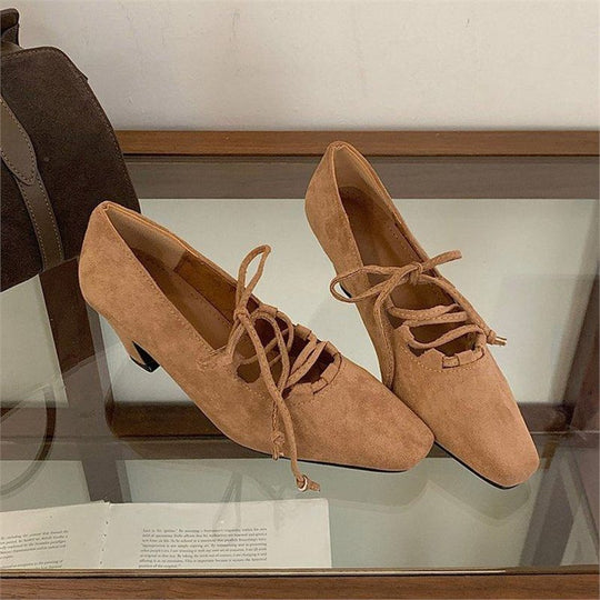 Damen modische Schnürschuhe mit offenem Design R&B