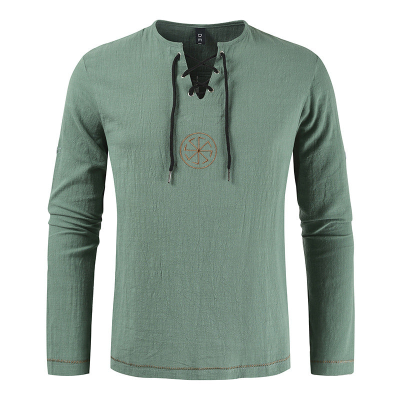 Herren tunikastil Hemd R&B