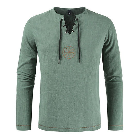 Herren tunikastil Hemd R&B