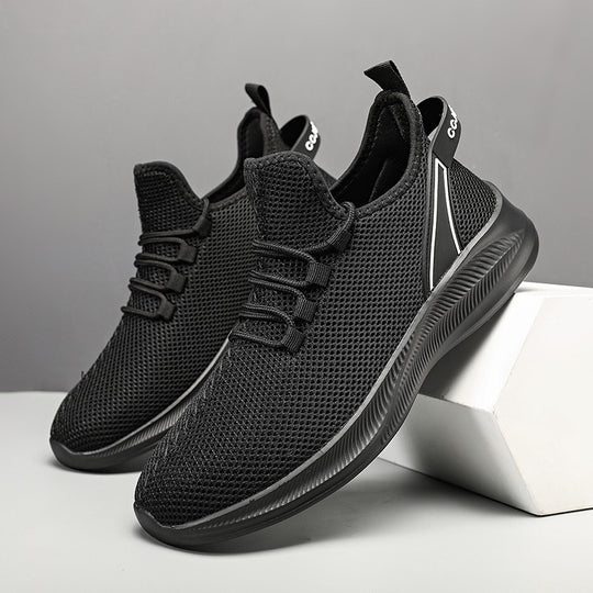 Damen Leichte und atmungsaktive Lauf Sneakers mit elastischem Obermaterial R&B