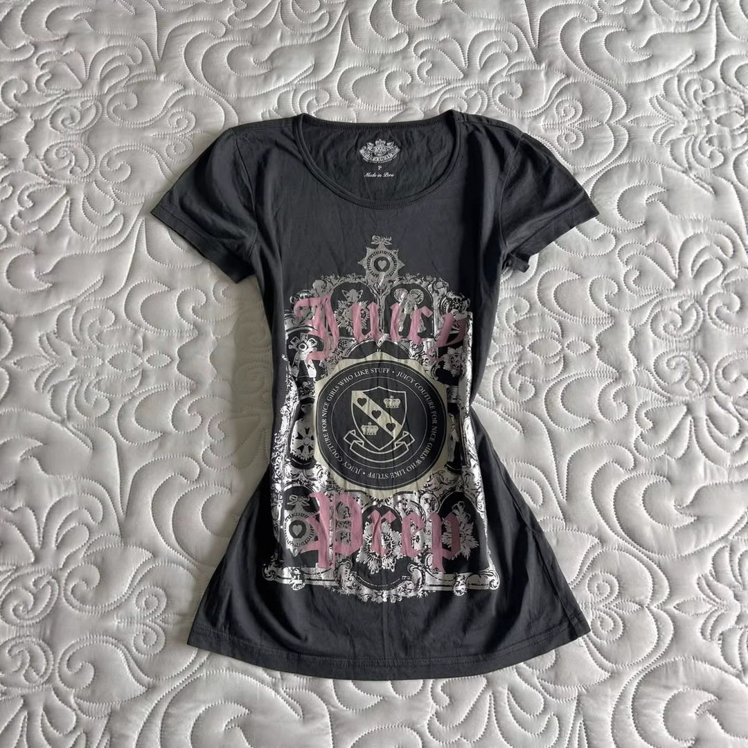 Damen Trendiges Graphic T-Shirt R&B