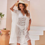 Damen elegance Häkel Strandüberwurf R&B