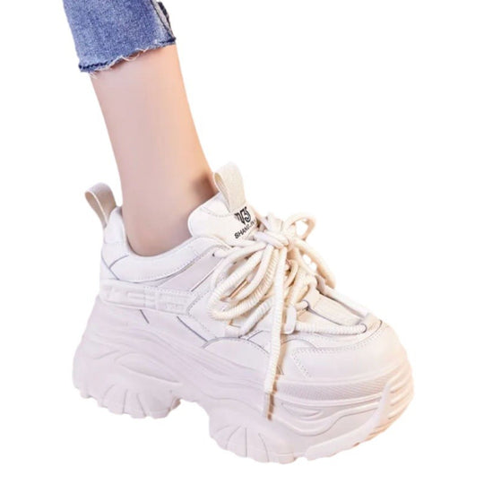Damen Sportliche Chunky-Sneaker mit verstärktem Sohlenprofil und atmungsaktivem Obermaterial R&B