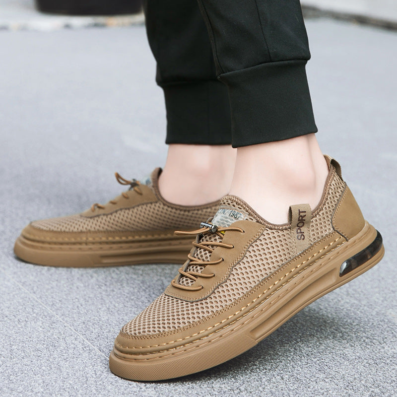 Damen Sportliche Mesh-Sneaker mit Luftpolster R&B