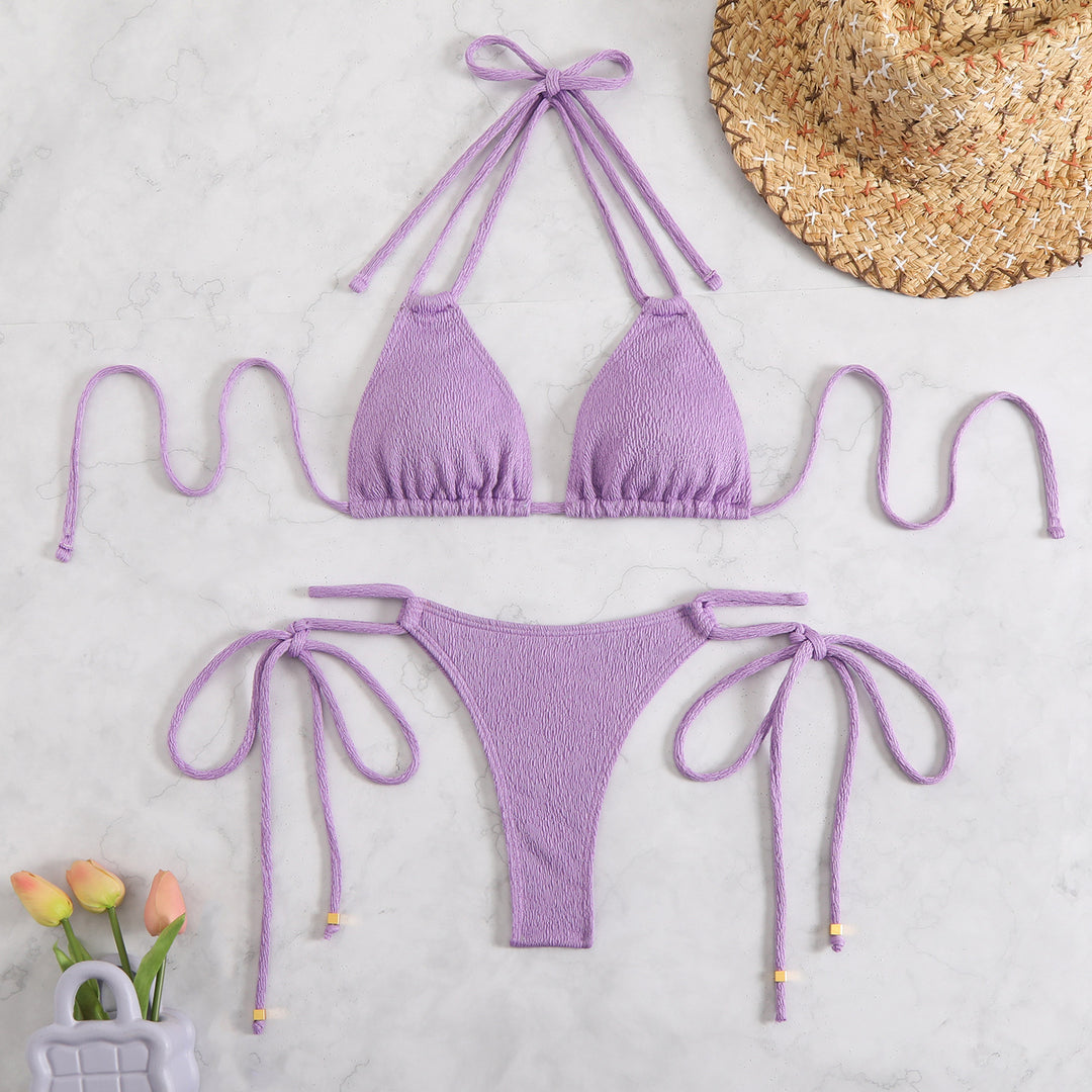 Damen Bikini-Set mit modernem Schnitt und verstellbaren Bändern R&B