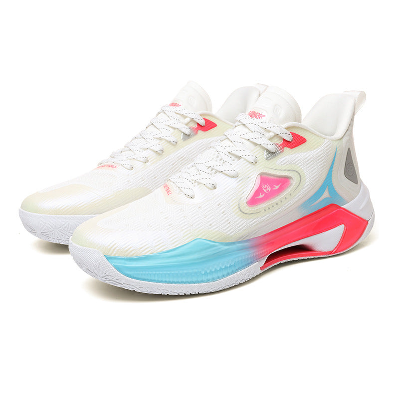 Damen Hochleistungs-Basketballschuhe mit atmungsaktivem Mesh-Obermaterial und dämpfender Sohle