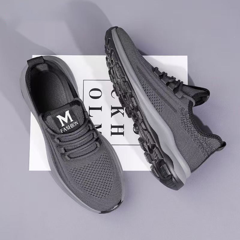 Damen Sportliche Laufschuhe mit atmungsaktiver Mesh-Oberfläche und dämpfender Sohle R&B