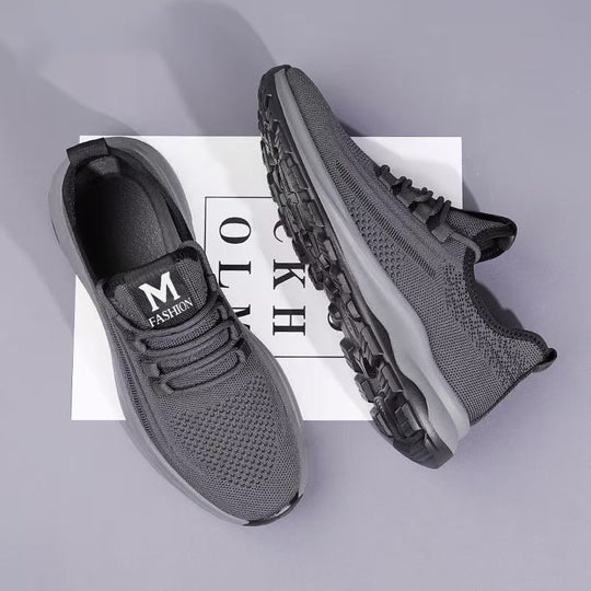 Damen Sportliche Laufschuhe mit atmungsaktiver Mesh-Oberfläche und dämpfender Sohle R&B
