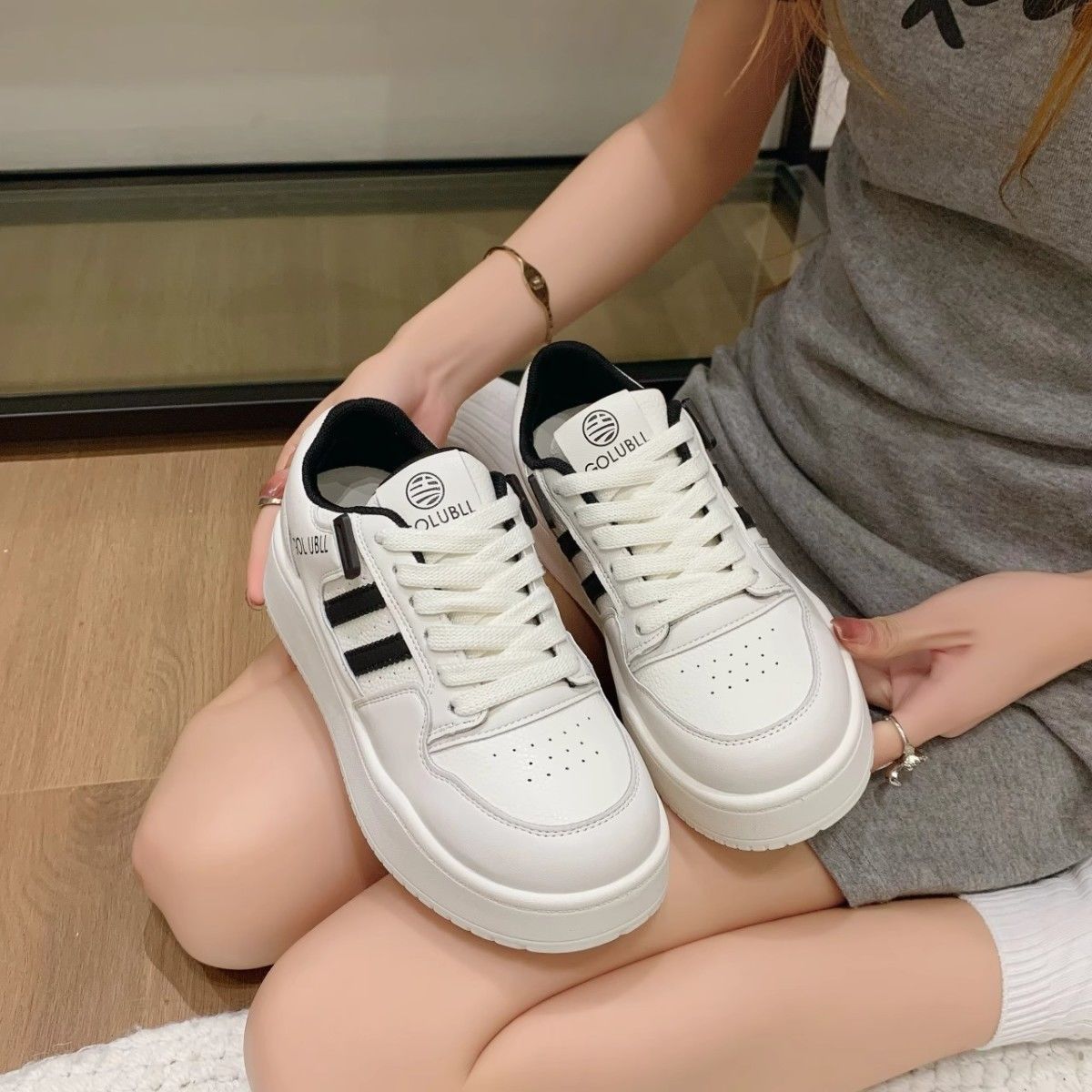 Damen Plattform Sneakers
