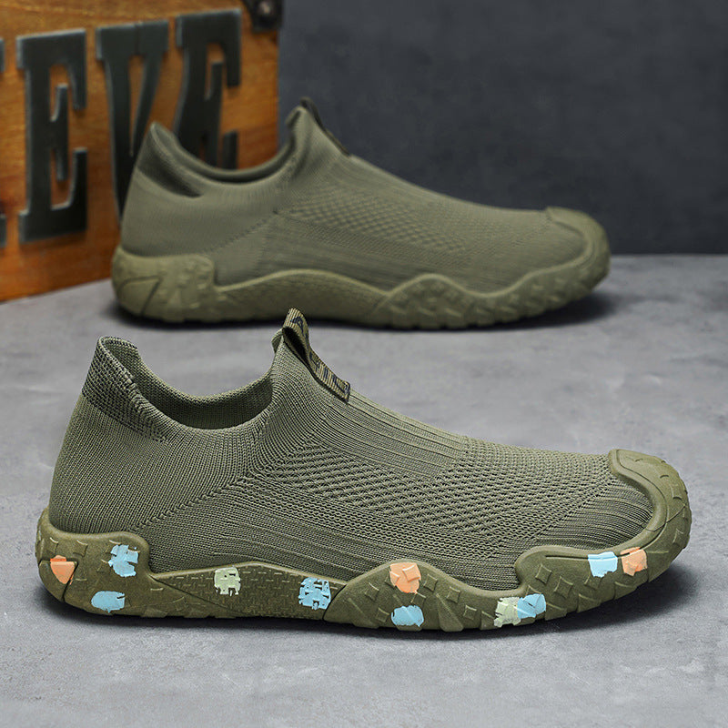 Damen Leichte Mesh-Sneaker mit rutschfester Sohle und atmungsaktiver Konstruktion R&B