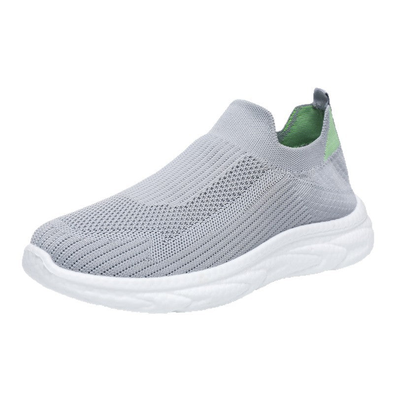 Damen Atmungsaktive Slip-On Laufschuhe mit flexiblem Obermaterial