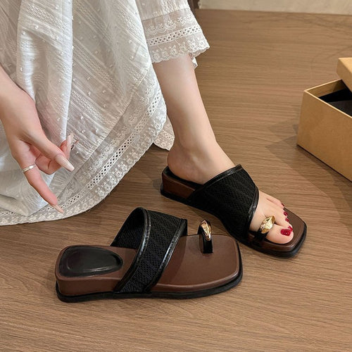 Damen elegante Riemensandalen mit atmungsaktivem Netzoberteil und dezentem Schmuckdetail R&B