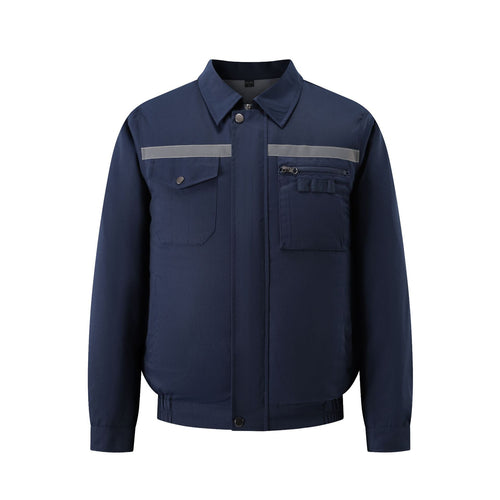 Herren nan belüftete Arbeitsjacke mit integrierten USB-Lüftern und externem Akkufach R&B